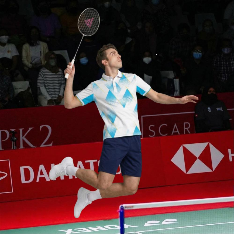 Мужская футболка-поло для бадм – обзор и цена Badminton Logo